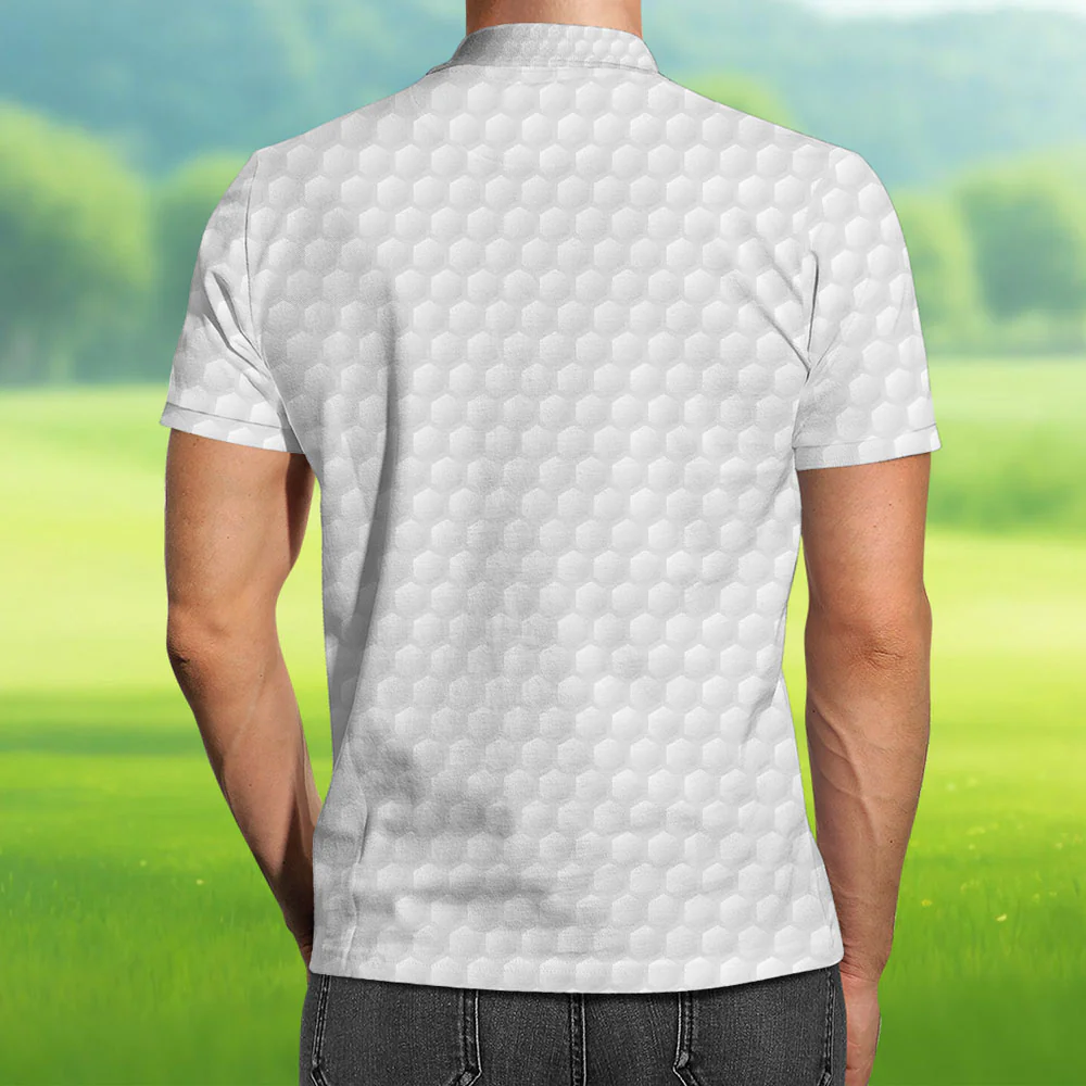 Best Daddy By Par - Personalized Polo Shirt - Image 3