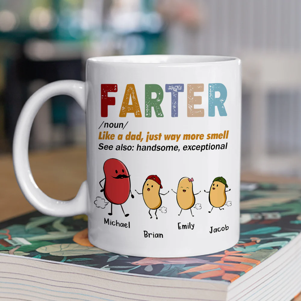 Best Farter Ever - Personalized Custom Coffee Mug - Image 2