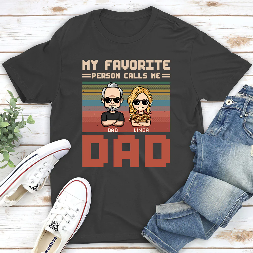 Best Father Ever - Personalized Custom Shirt - Image 4