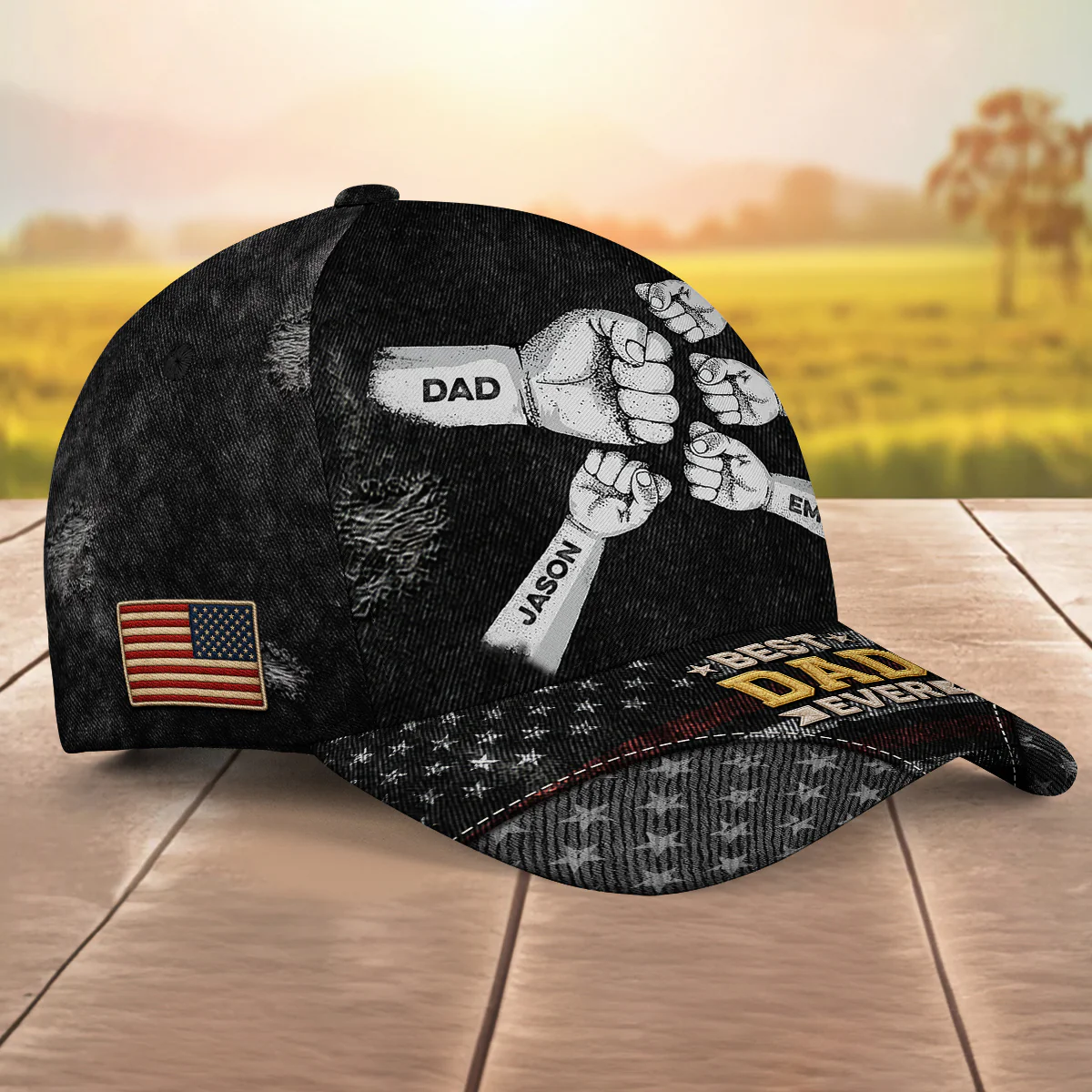 Best For You - Personalized Custom Classic Cap - Image 5
