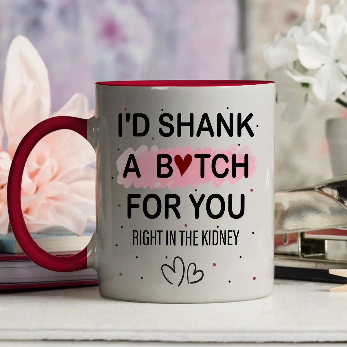 Best Friend Ever - Personalized Custom Accent Mug - Image 4