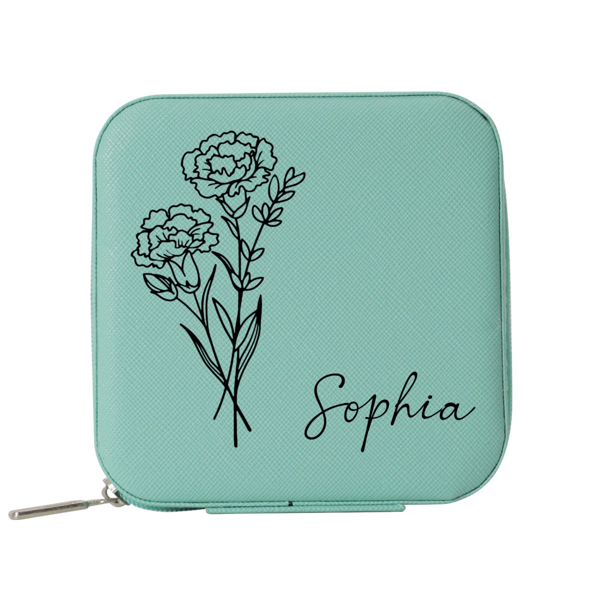Best Friends Bloom Together - Personalized Custom Jewelry Box - Image 6