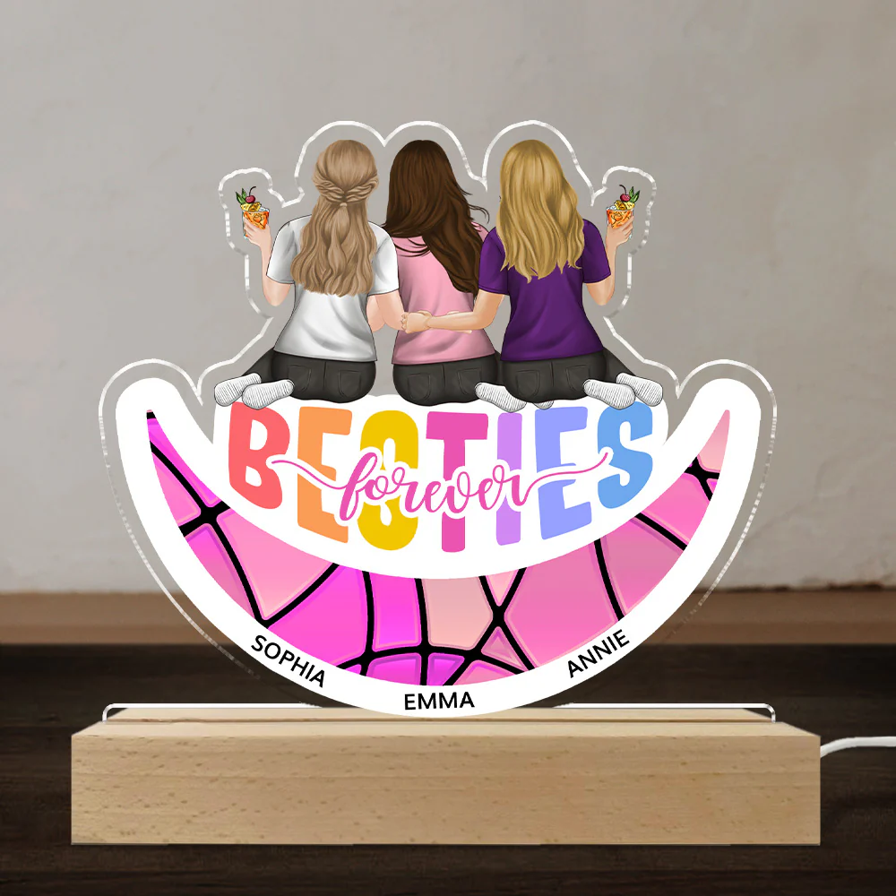 Best Friends Forever - Personalized Custom LED Light - Image 3