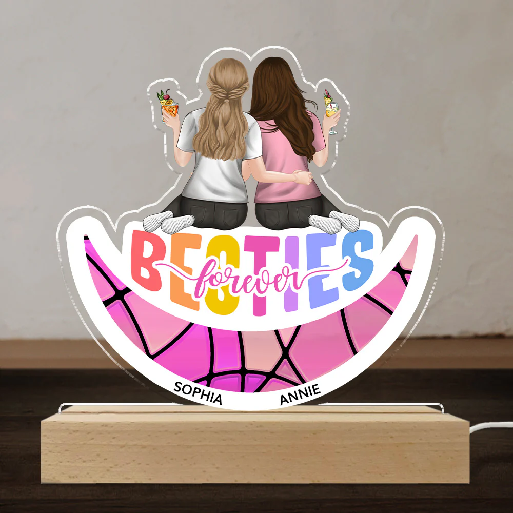 Best Friends Forever - Personalized Custom LED Light - Image 4