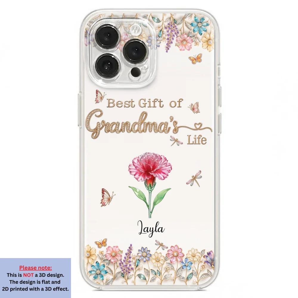 Best Gift Of Grandma Life - Personalized Custom 3D Inflated Effect Phone Case - Image 20