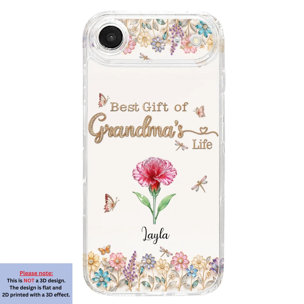 Best Gift Of Grandma Life - Personalized Custom 3D Inflated Effect Phone Case - Image 29