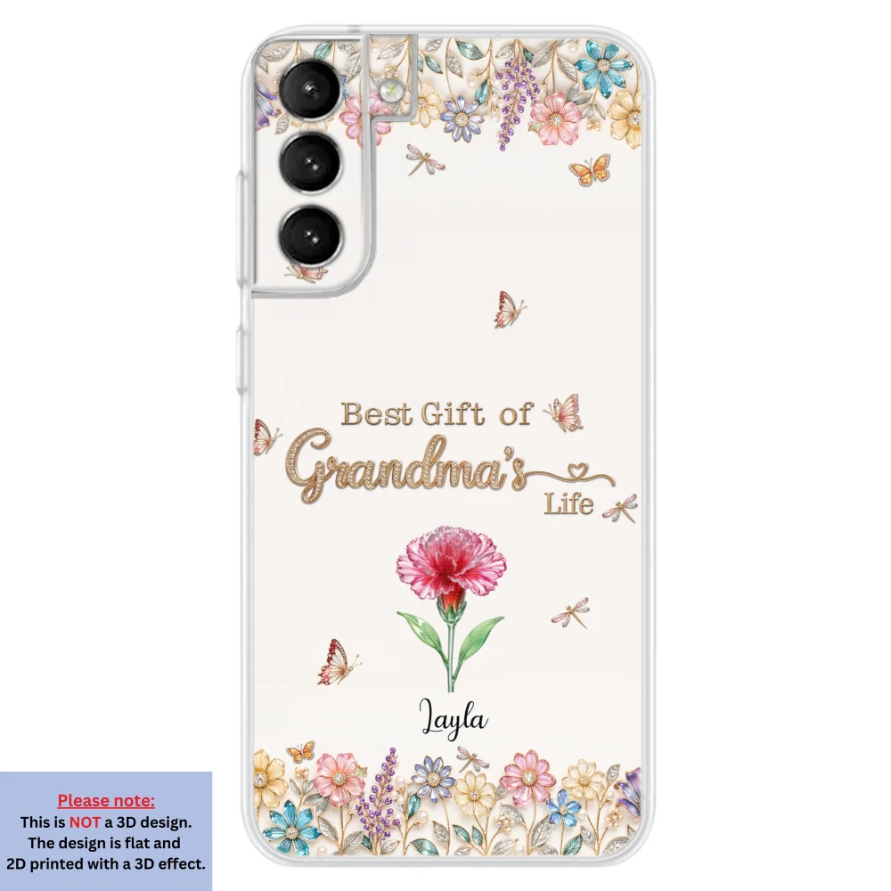 Best Gift Of Grandma Life - Personalized Custom 3D Inflated Effect Phone Case - Image 32
