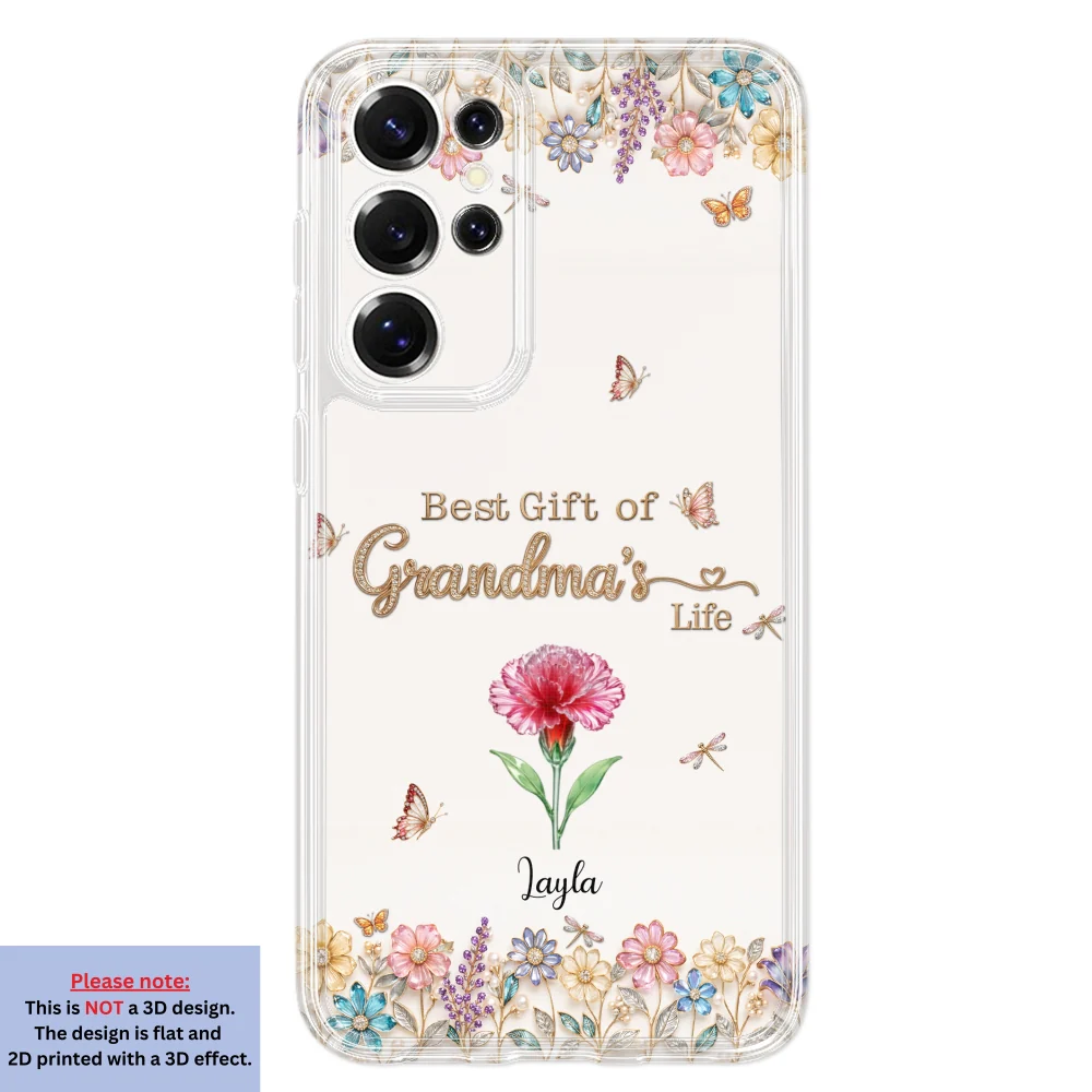 Best Gift Of Grandma Life - Personalized Custom 3D Inflated Effect Phone Case - Image 36