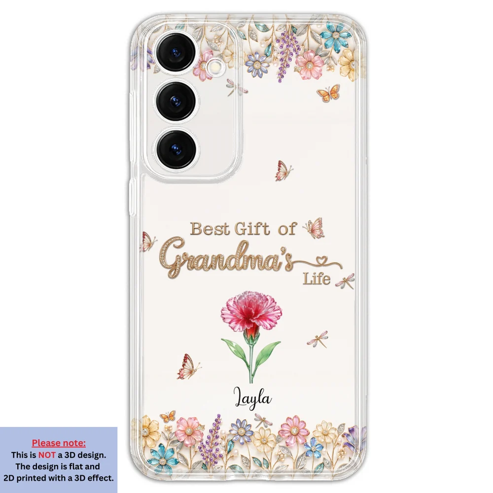 Best Gift Of Grandma Life - Personalized Custom 3D Inflated Effect Phone Case - Image 37
