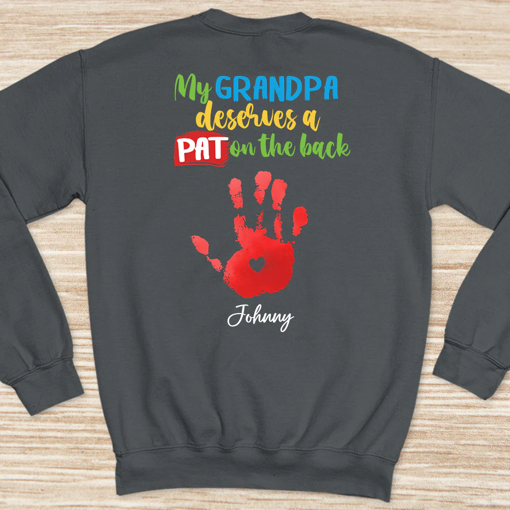 Best Grandpa Appreciation - Personalized Custom Shirt - Image 6