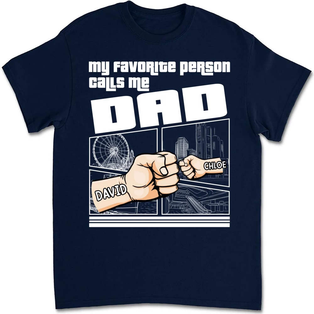 Best Grandpa Ever - Personalized Custom Shirt - Image 12