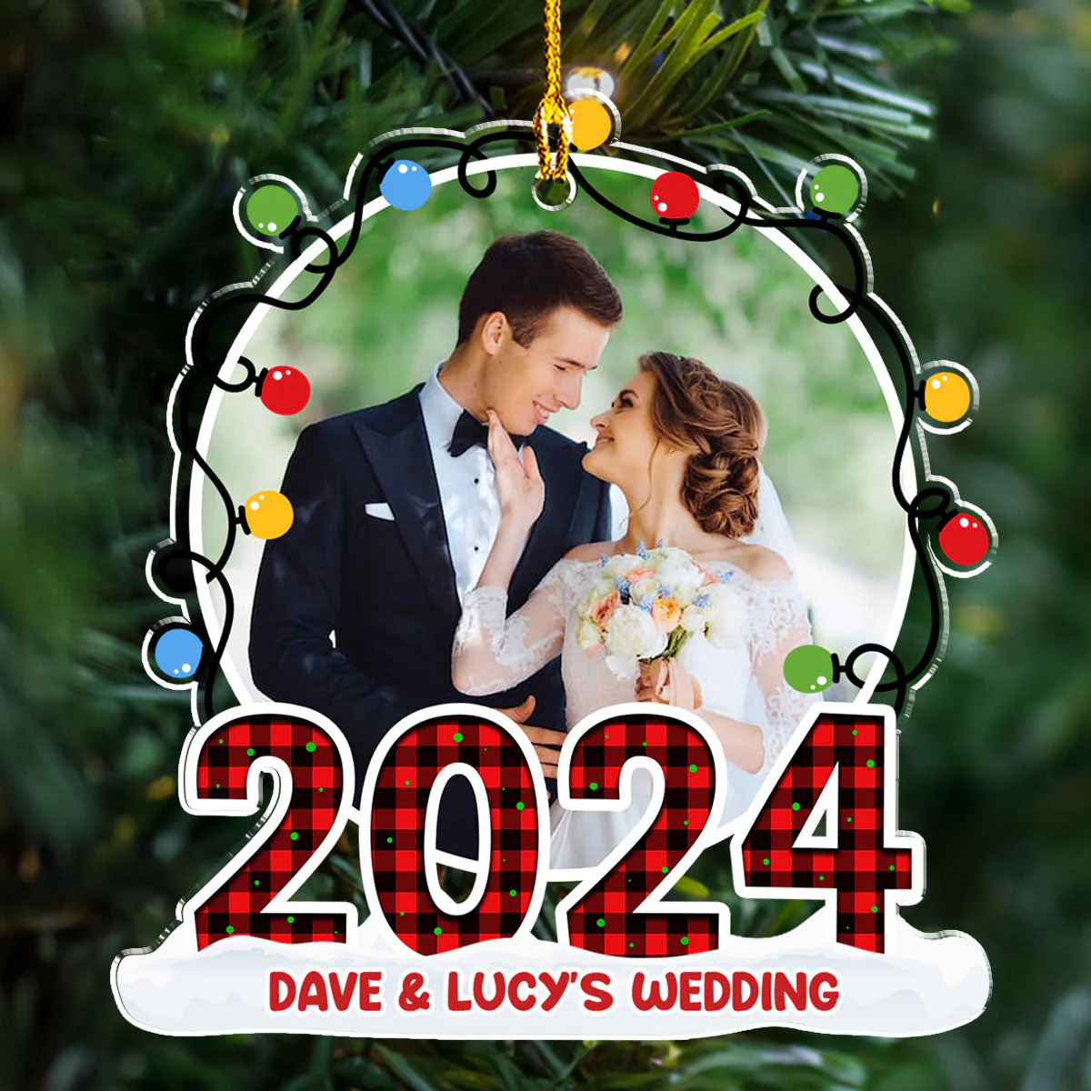 Best Memories - Personalized Custom Acrylic Ornament - Image 4