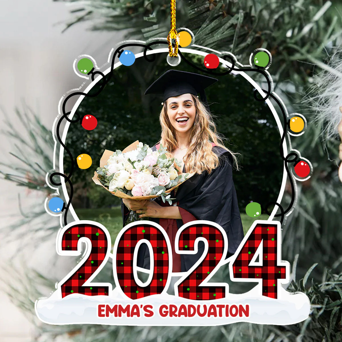 Best Memories - Personalized Custom Acrylic Ornament - Image 5