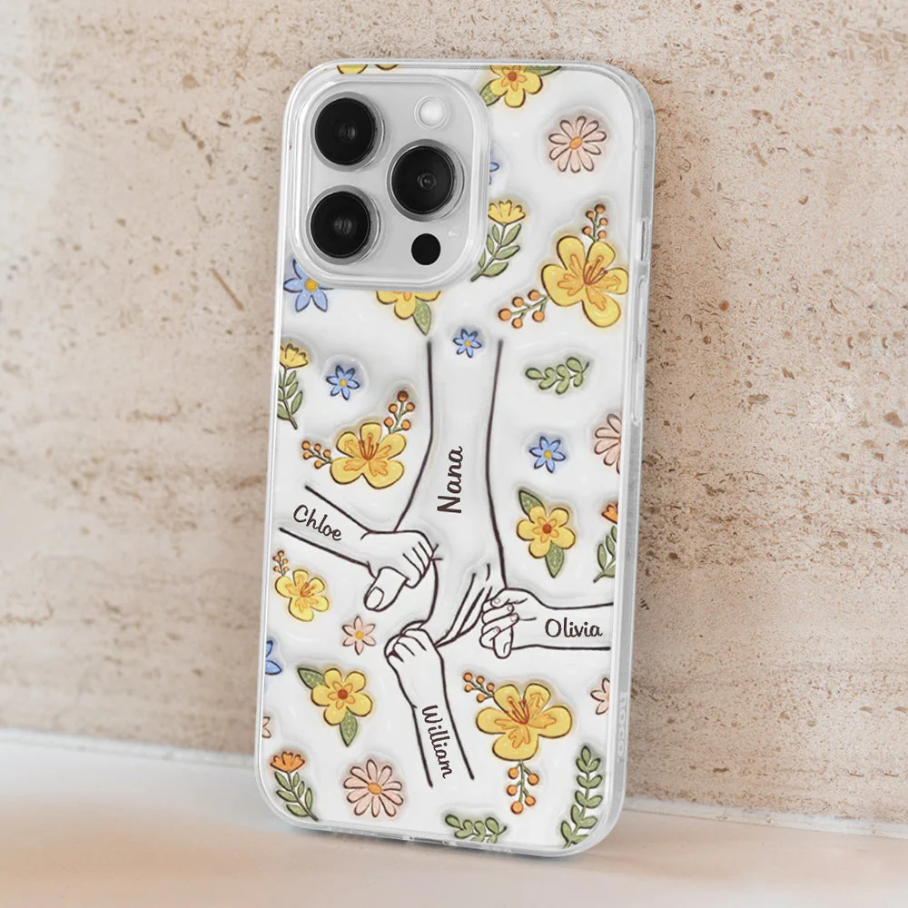 Best Mom Ever -  Personalized Custom 3D Inflated Effect Phone Case - Image 3