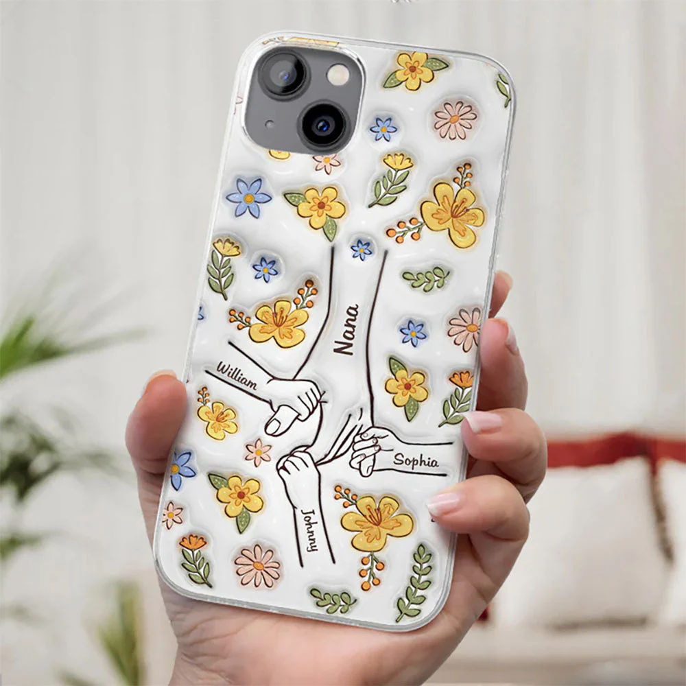 Best Mom Ever -  Personalized Custom 3D Inflated Effect Phone Case - Image 5