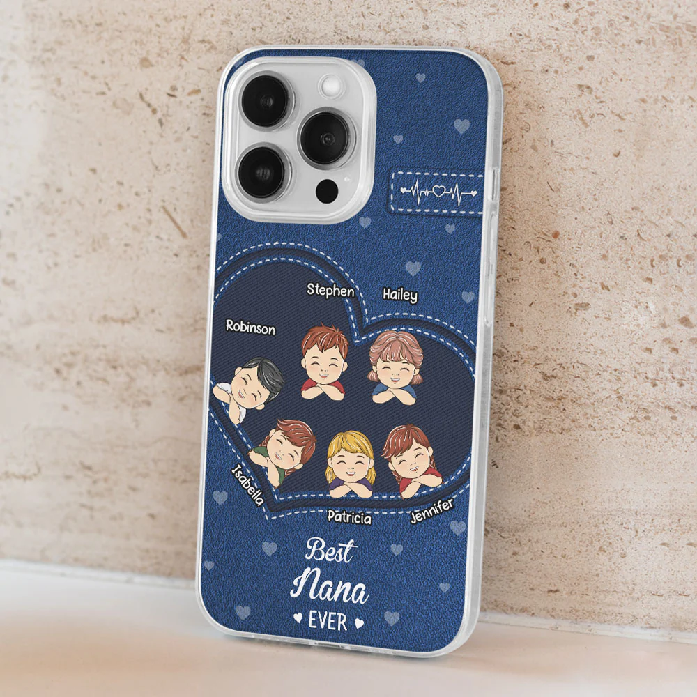 Best Nana Ever - Personalized Custom Phone Case - Image 4