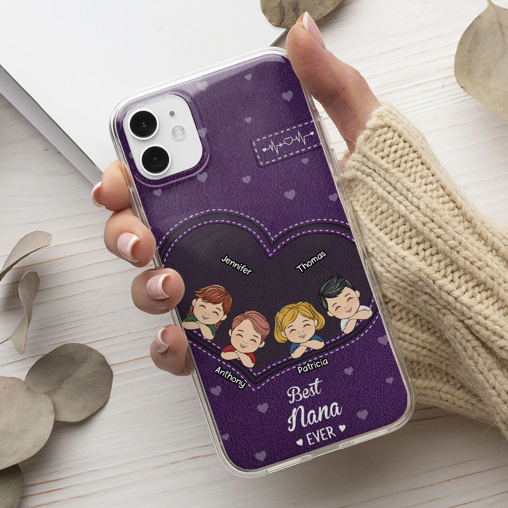 Best Nana Ever - Personalized Custom Phone Case - Image 7