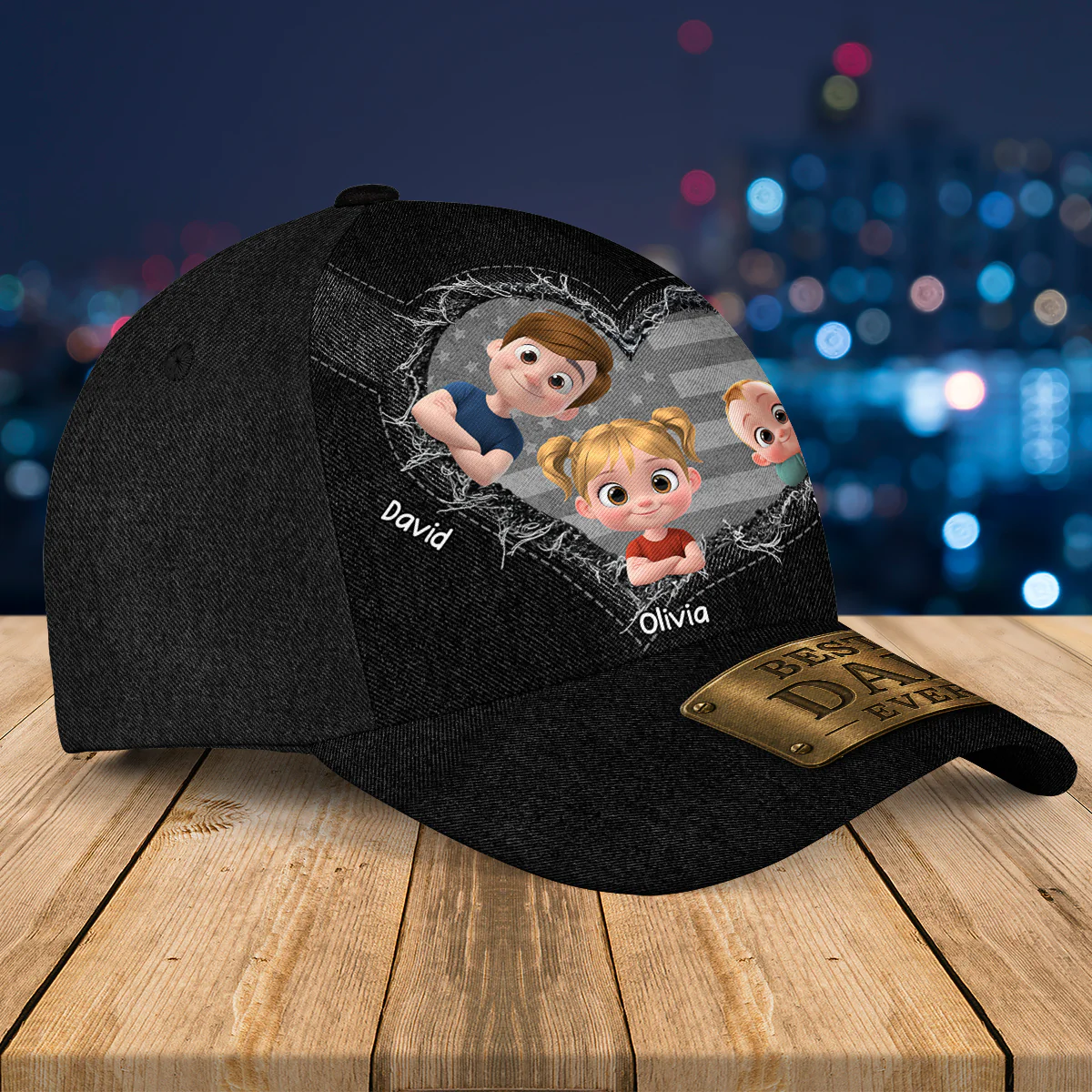 Best Of The Best - Personalized Custom Classic Cap - Image 3