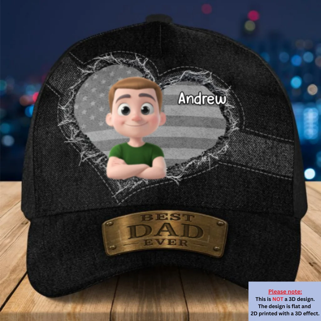 Best Of The Best - Personalized Custom Classic Cap - Image 7