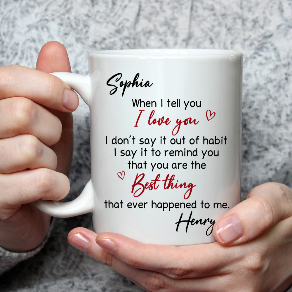 Best Thing Ever Happened - Personalized Custom Coffee Mug - Image 4