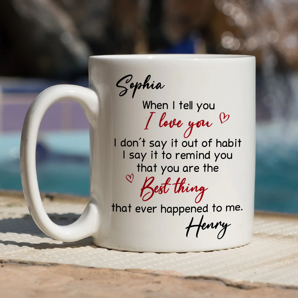 Best Thing Ever Happened - Personalized Custom Coffee Mug - Image 5