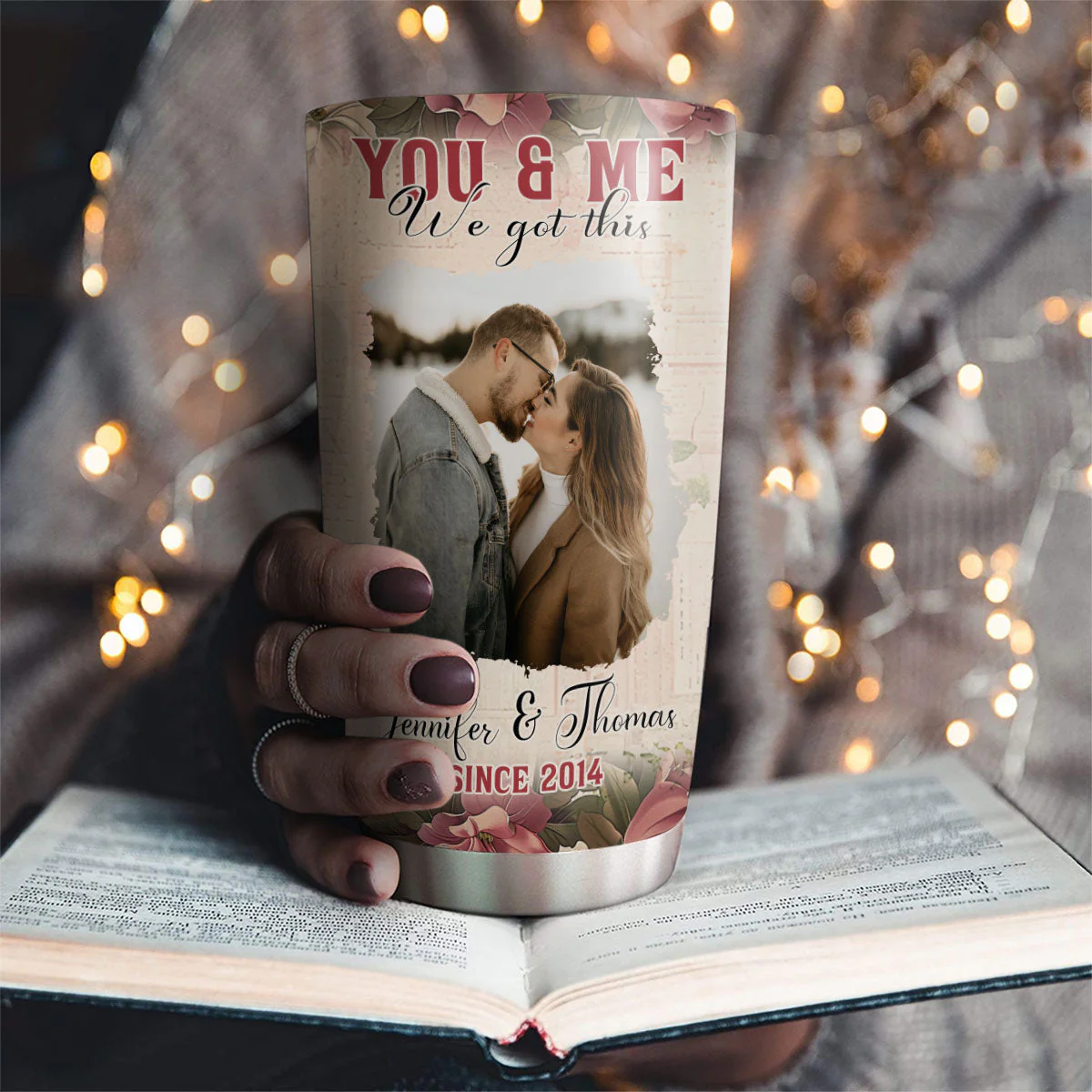 Best Thing In My Life - Personalized Custom Tumbler - Image 2