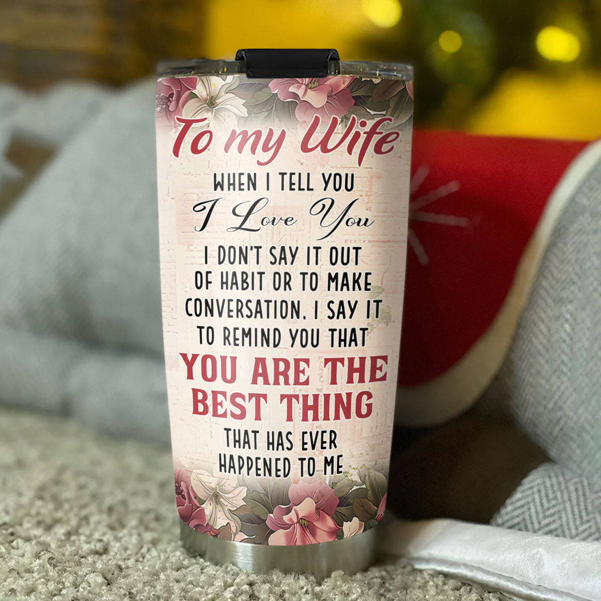 Best Thing In My Life - Personalized Custom Tumbler - Image 3