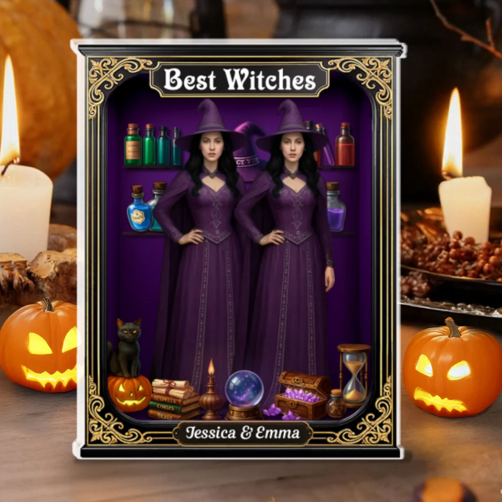 Best Witches - Personalized Custom Acrylic Plaque - Image 6