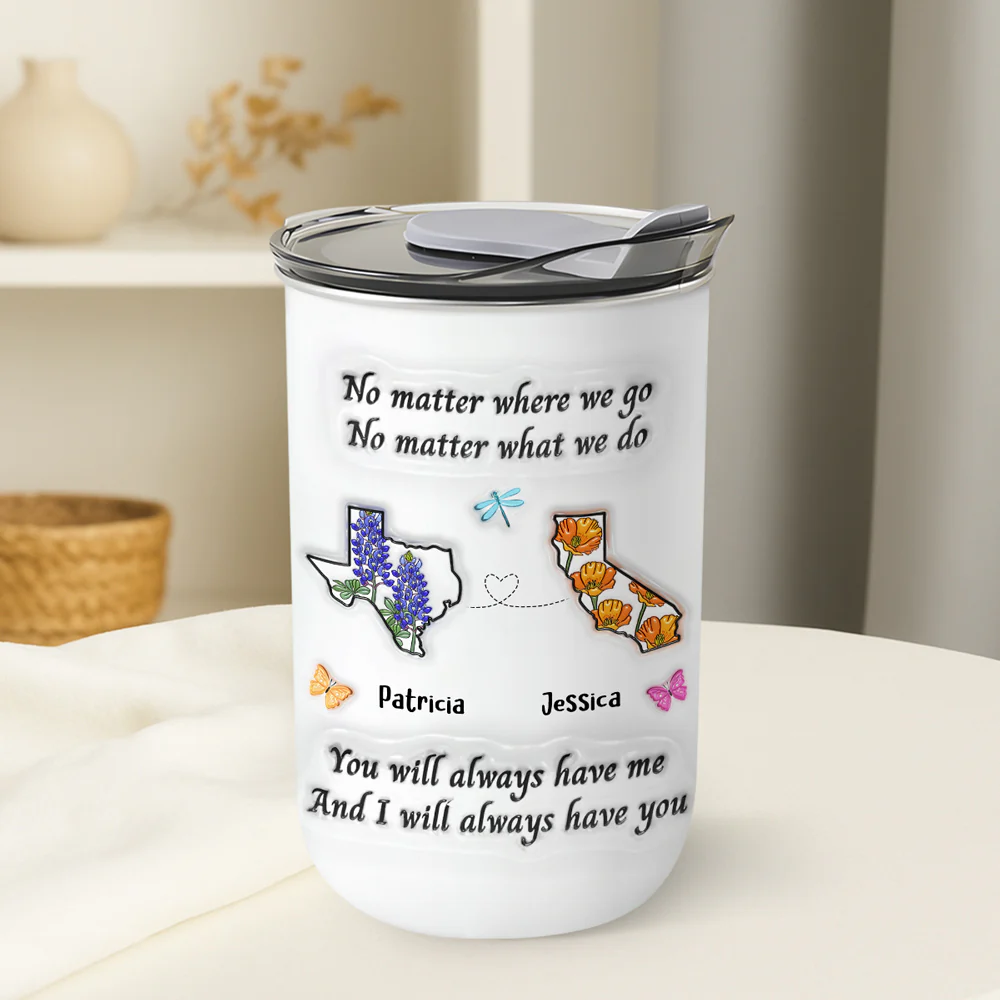 Bestie Always Have You - Personalized Custom 3D Inflated Effect 10oz Tumbler - Image 2