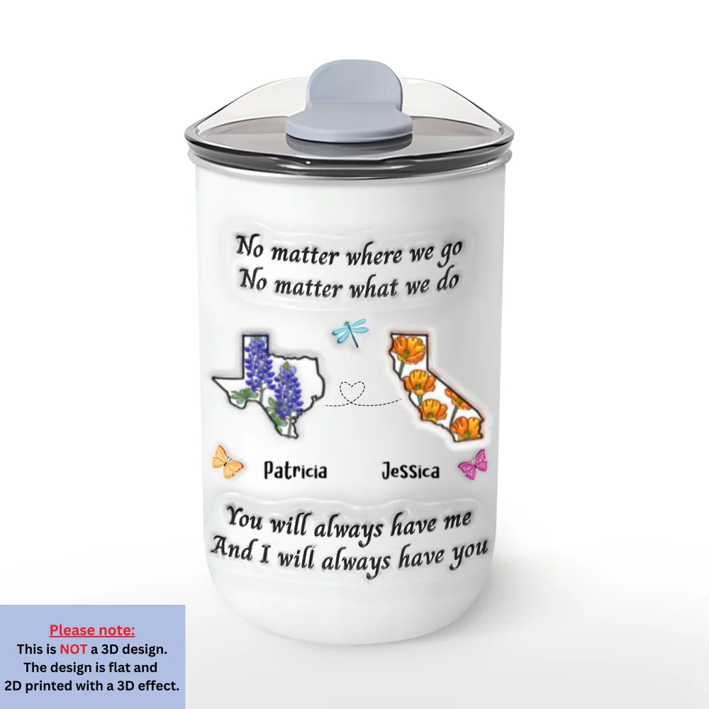 Bestie Always Have You - Personalized Custom 3D Inflated Effect 10oz Tumbler - Image 7