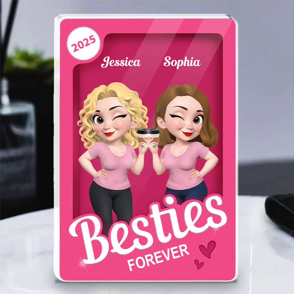 Bestie Forever Box - Personalized Custom Acrylic Plaque - Image 4