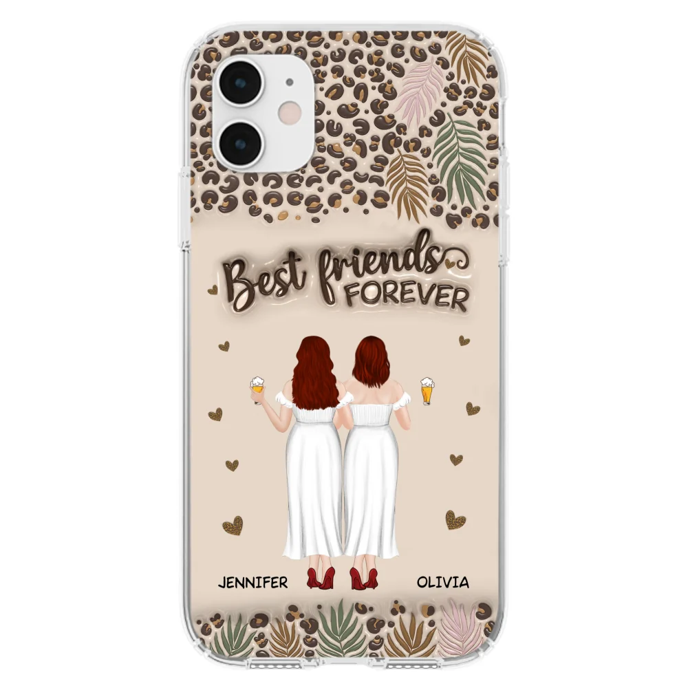 Bestie Forever - Personalized Custom 3D Inflated Effect Phone Case - Image 7