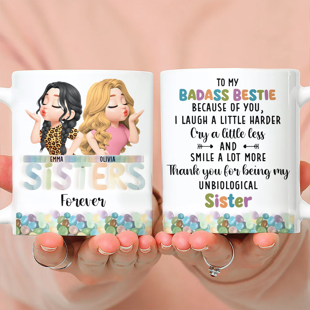 Bestie Moments - Personalized Custom Coffee Mug - Image 3