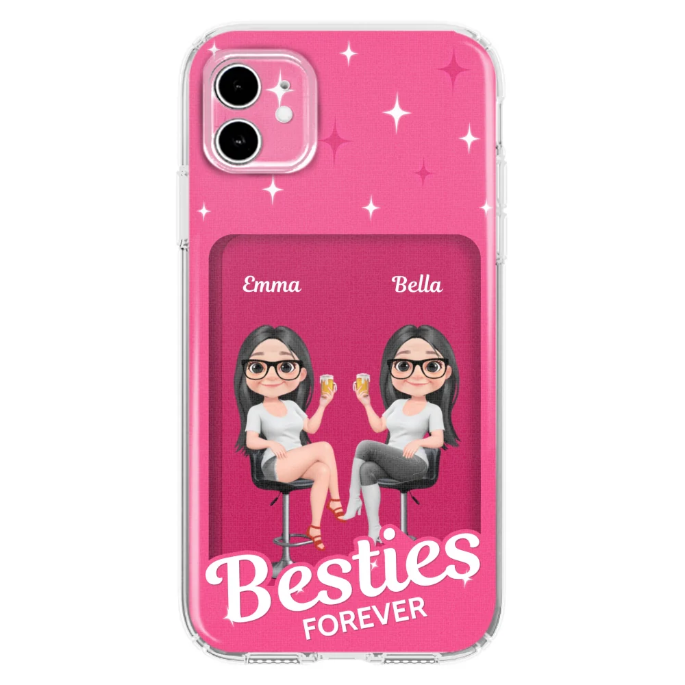 Besties Together - Personalized Custom Phone Case - Image 11
