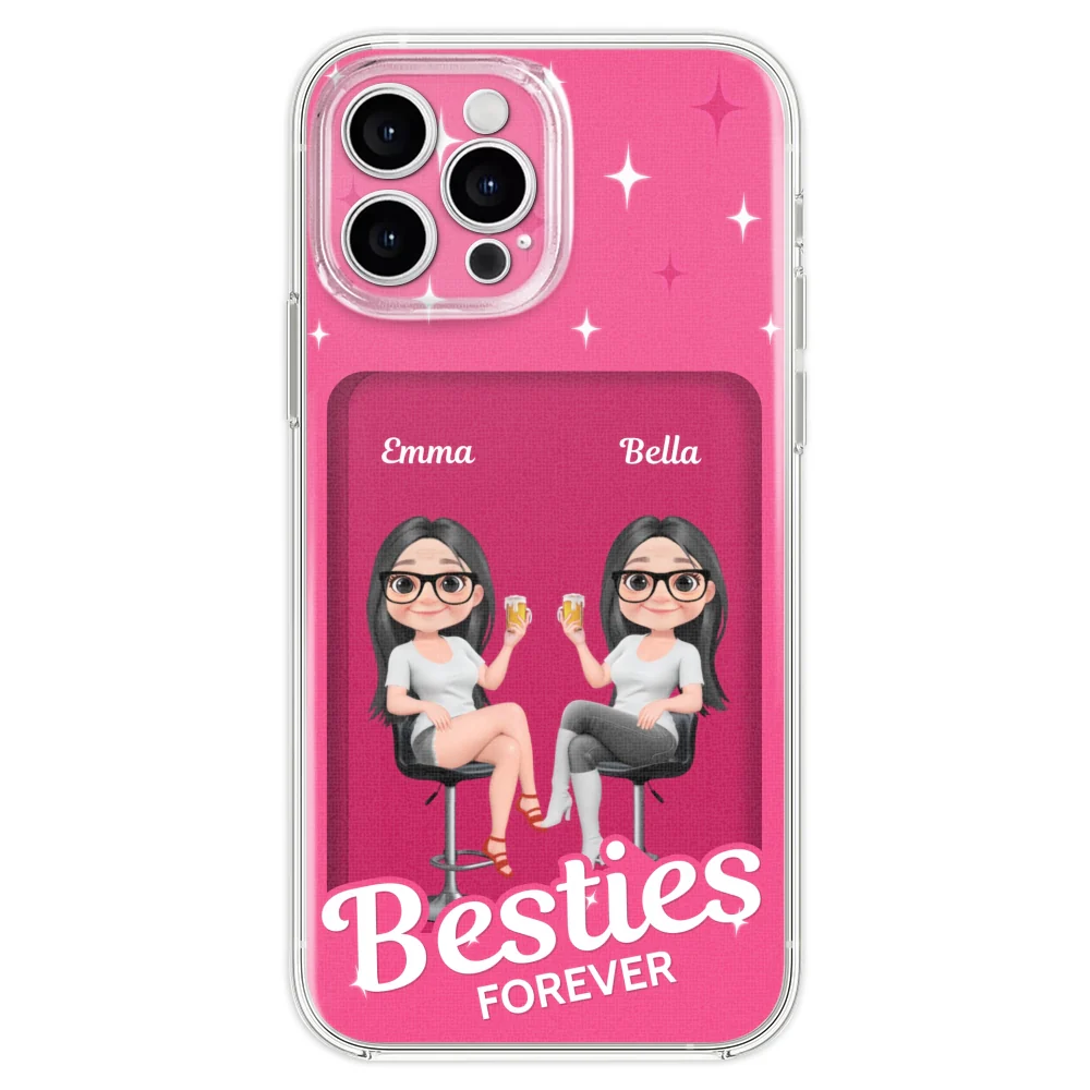 Besties Together - Personalized Custom Phone Case - Image 22