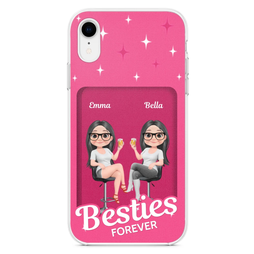 Besties Together - Personalized Custom Phone Case - Image 23
