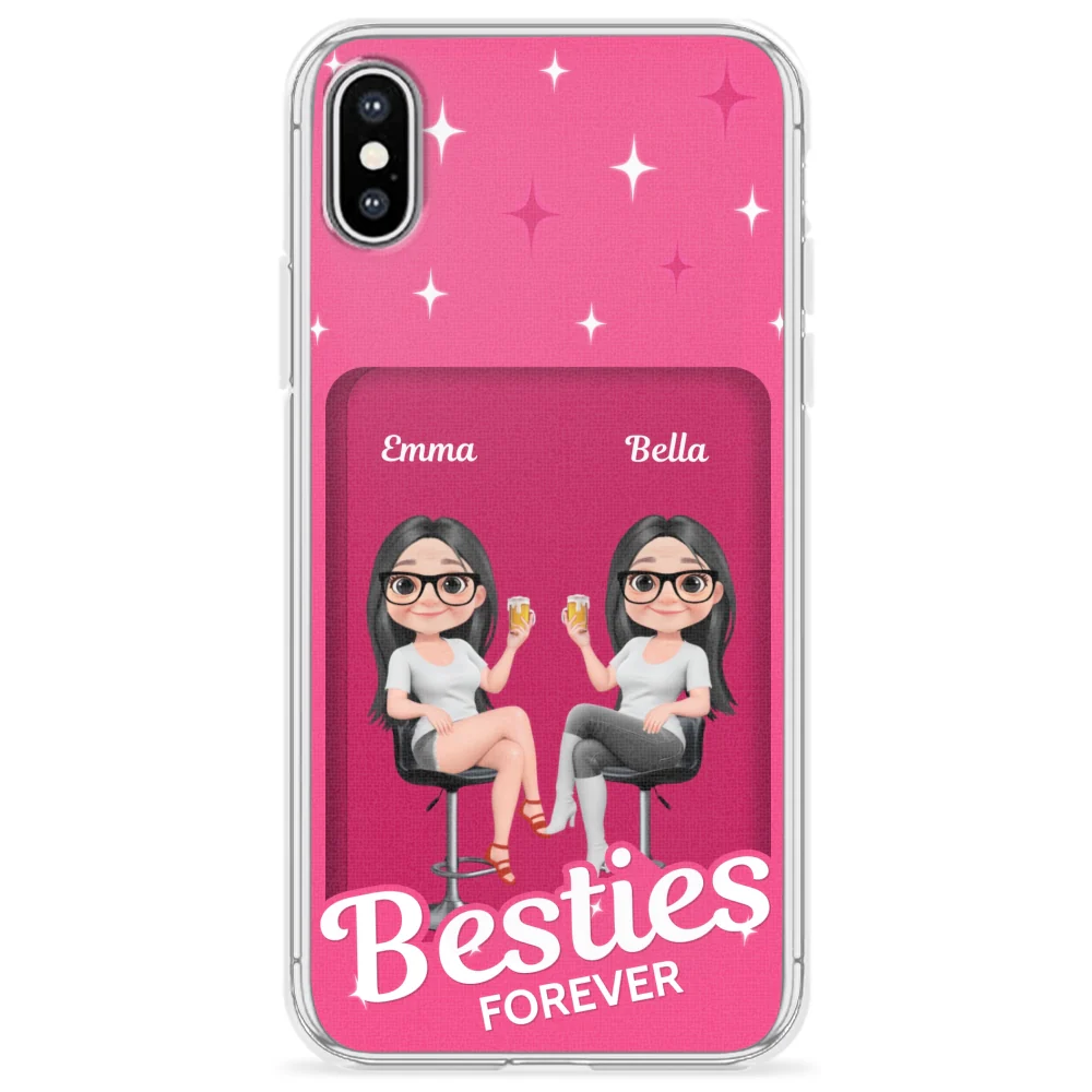 Besties Together - Personalized Custom Phone Case - Image 25