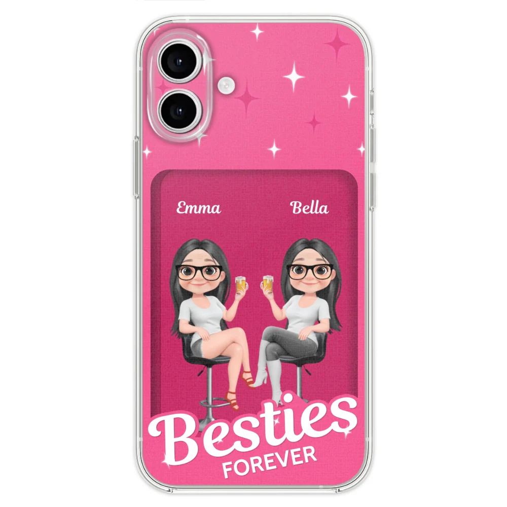 Besties Together - Personalized Custom Phone Case - Image 26