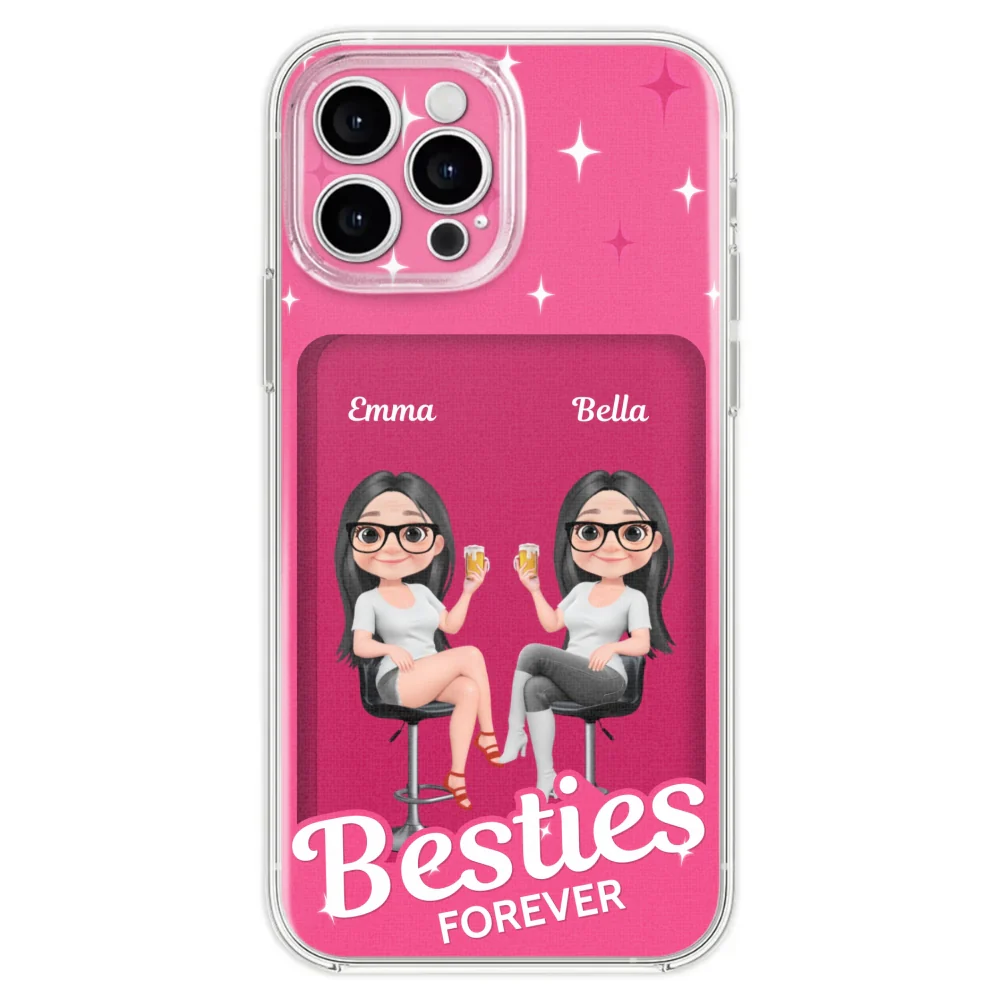 Besties Together - Personalized Custom Phone Case - Image 27