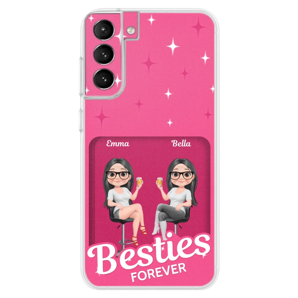 Besties Together - Personalized Custom Phone Case - Image 28
