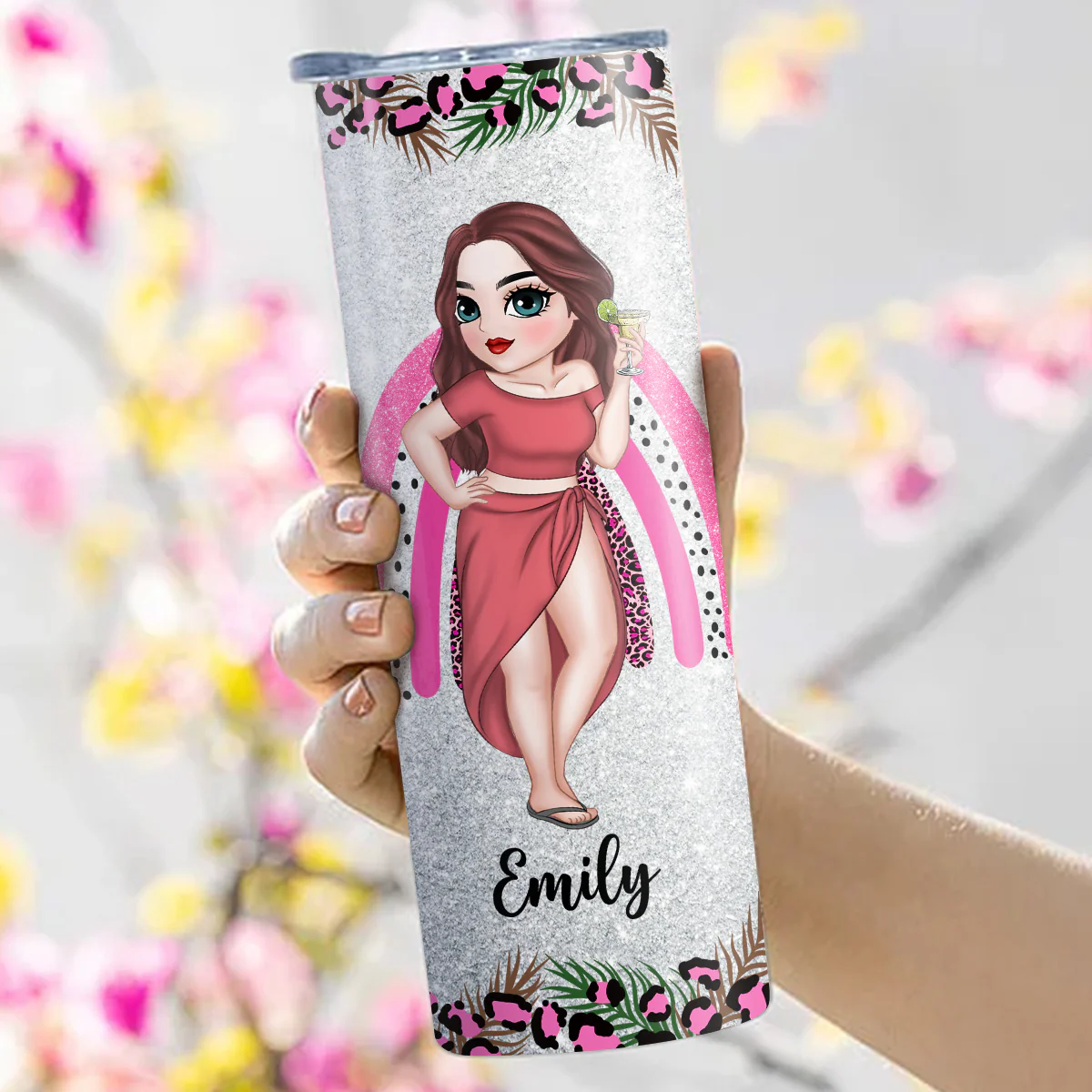 Better Life - Personalized Custom Skinny Tumbler - Image 5