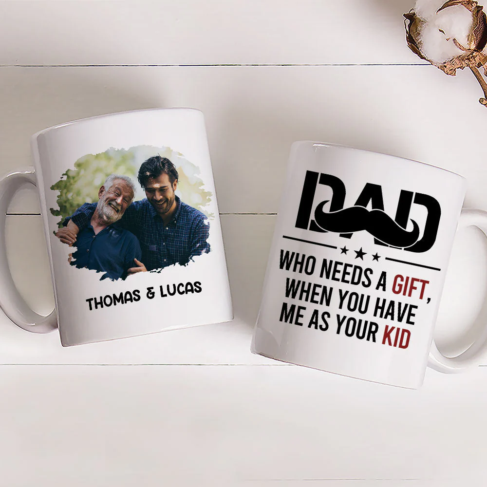 Big Gift For Daddy - Personalized Custom Coffee Mug - Image 4