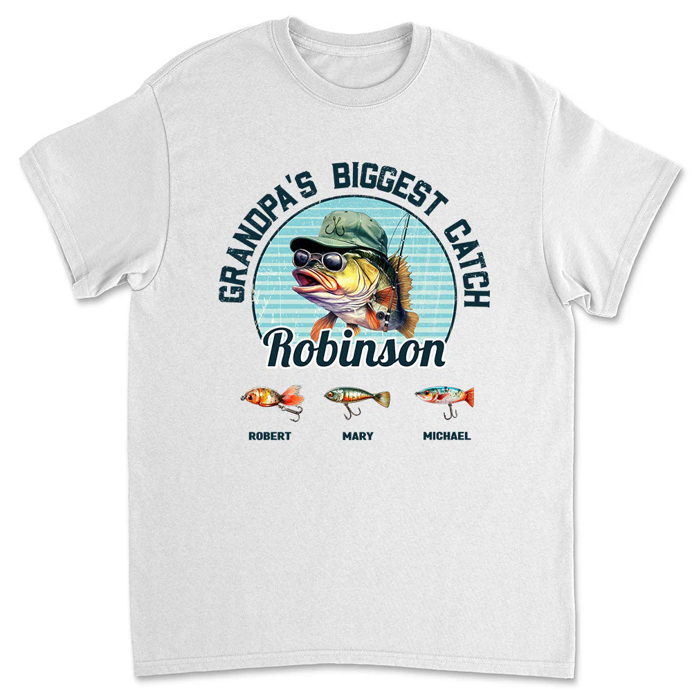 Biggest Catch - Personalized Custom Shirt - Image 2