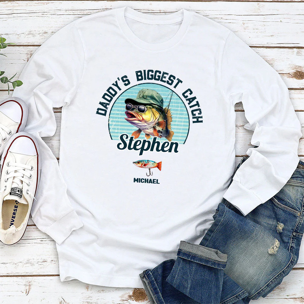 Biggest Catch - Personalized Custom Shirt - Image 4