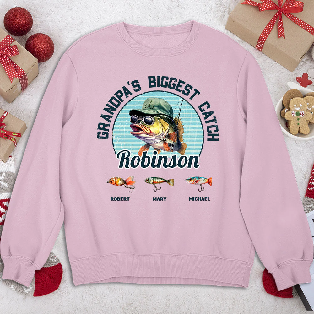Biggest Catch - Personalized Custom Shirt - Image 5