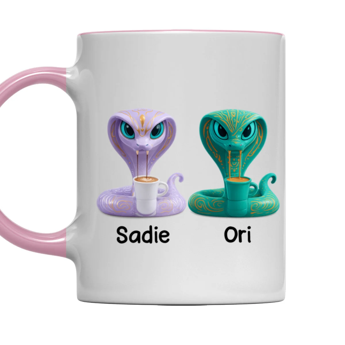 Bite For You - Personalized Custom Accent Mug - Image 8