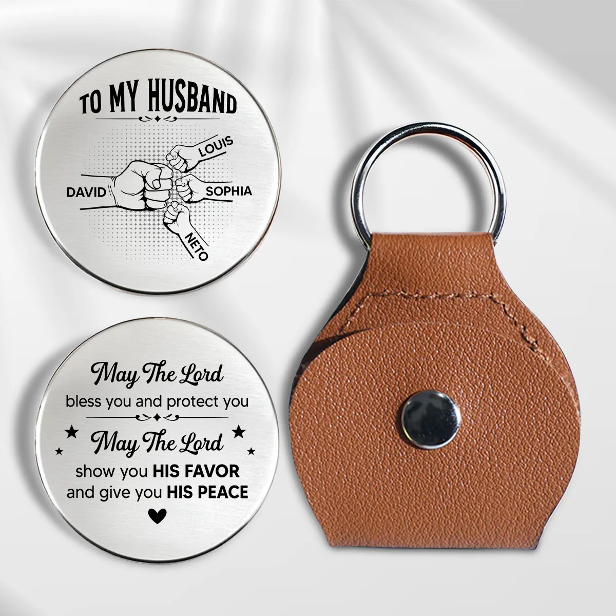 Blessed And Protected Always - Personalized Custom Pocket Hug