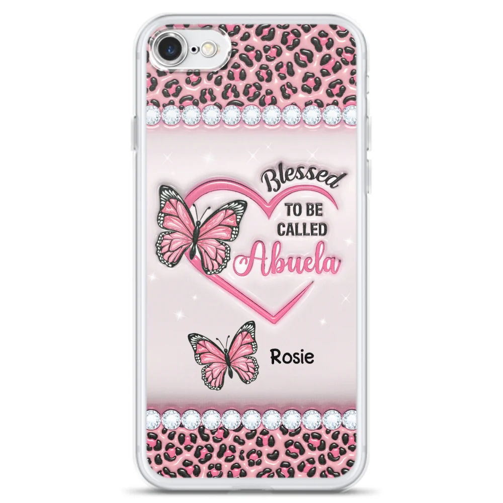 Blessed To Be Called Nana - Personalized Custom 3D Inflated Effect Phone Case - Image 6