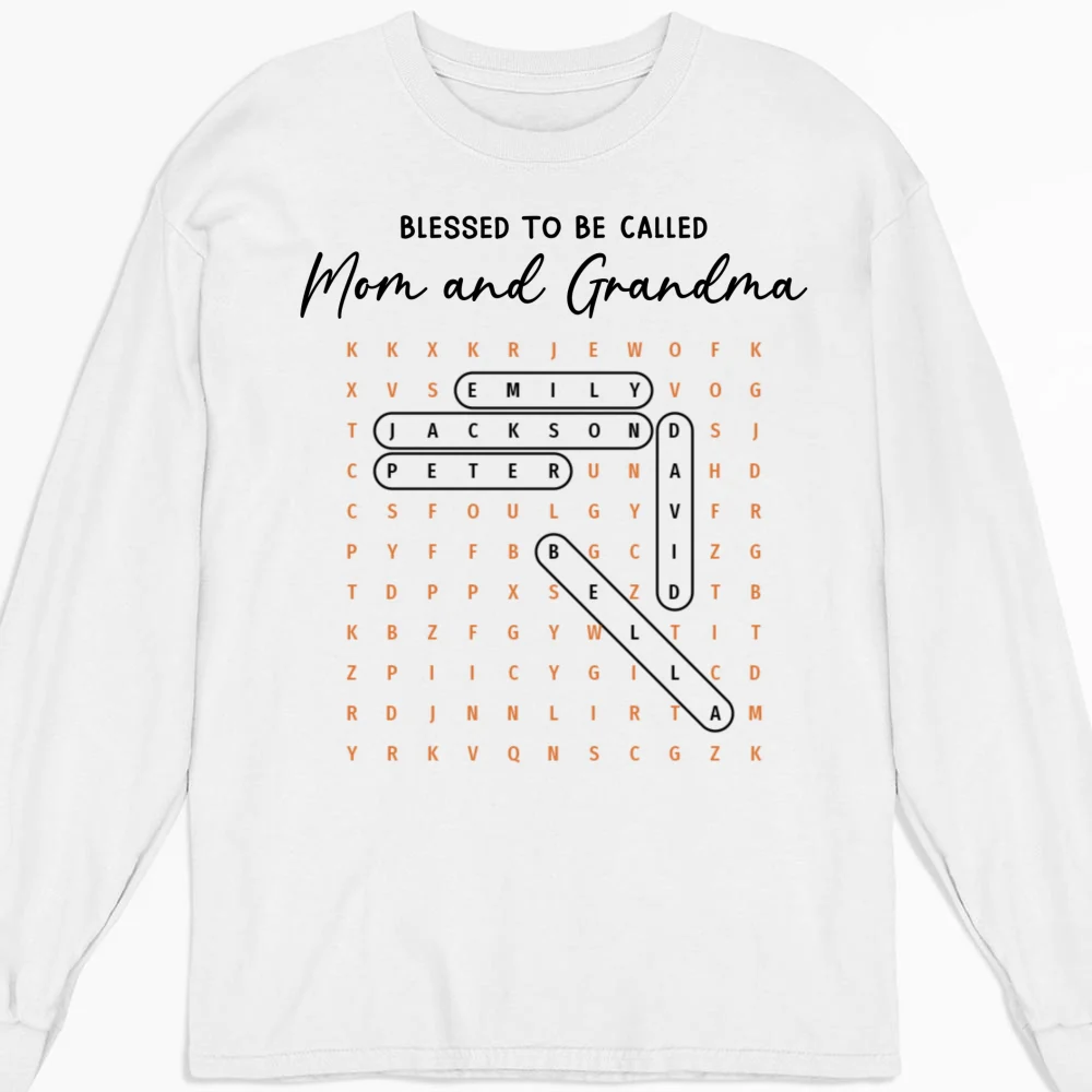 Blessed With Endless Family Joy - Personalized Custom Shirt - Image 10
