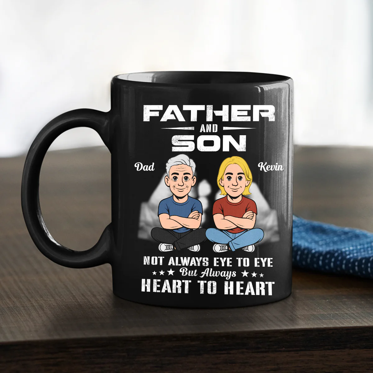 Bond That Never Breaks - Personalized Custom Coffee Mug - Image 3